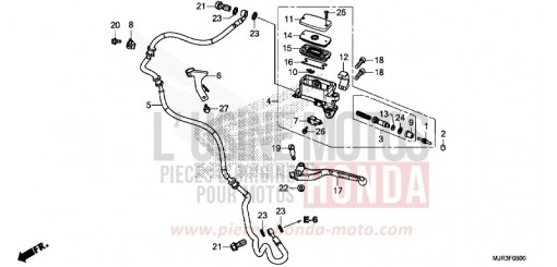 MAITRE-CYLINDRE GL1800CF de 2015